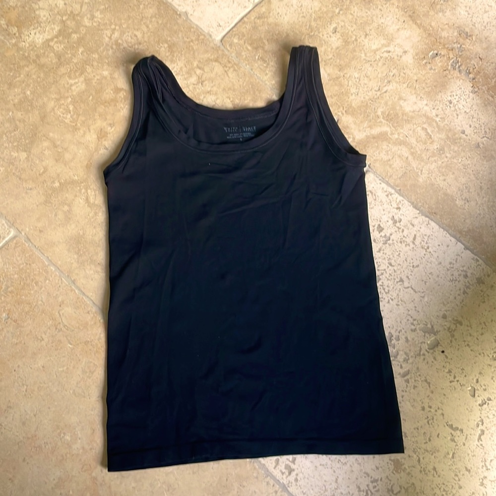 White House Black Market black seamless tank